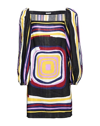TOMAS MAIER Short dress Black 100% Linen