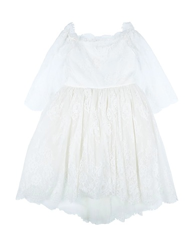 AZZURRA COLLEZIONE Dress White 100% Polyester, Polyamide