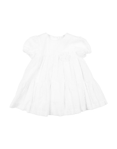 LALALÙ Vestito Baby  Bianco 100% Cotone