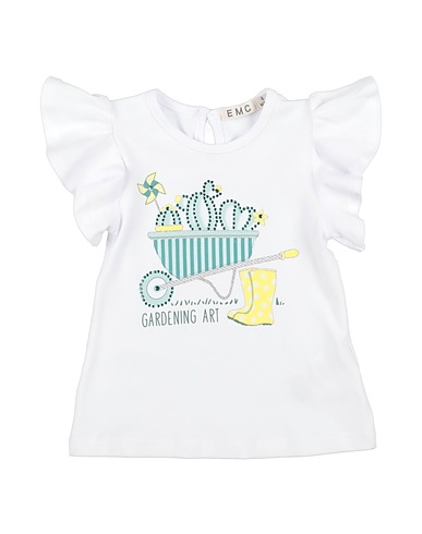 EMC EVERYTHING MUST CHANGE T-shirt White 92% Cotton, 8% Elastane