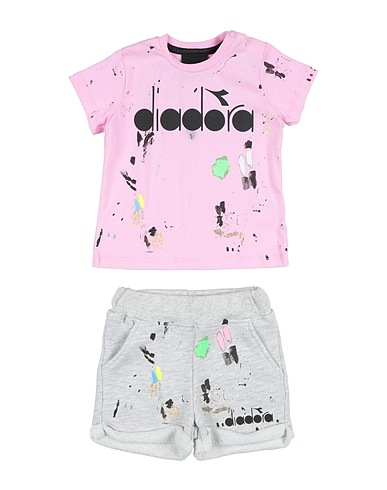 DIADORA Baby co-ord  Pink 100% Cotton