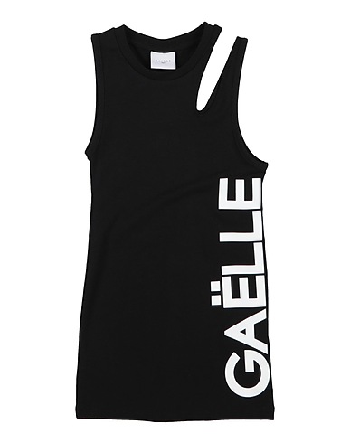 GAëLLE Paris Vestito Nero 95% Cotone, 5% Elastan