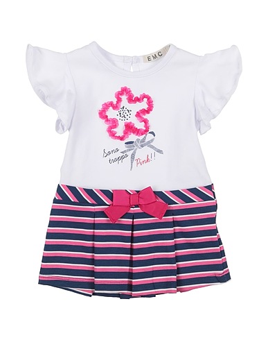 EMC EVERYTHING MUST CHANGE Vestido para bebé  White 92% Cotton, 8% Elastane