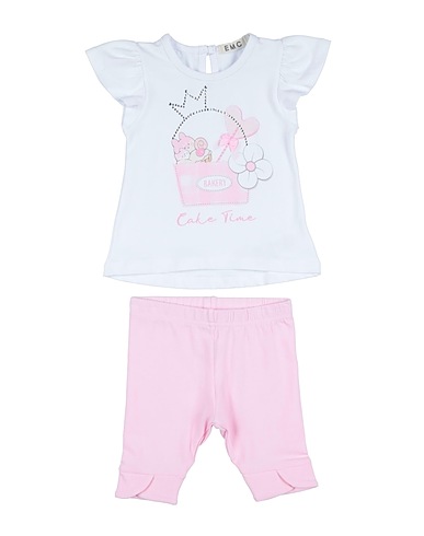 EMC EVERYTHING MUST CHANGE Baby co-ord  White 92% Cotton, 8% Elastane