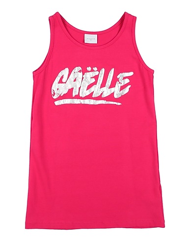 GAëLLE Paris Dress Fuchsia 95% Cotton, 5% Elastane