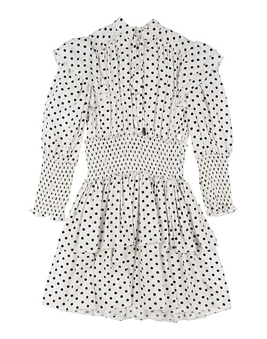 MANILA GRACE Dress White 100% Rayon