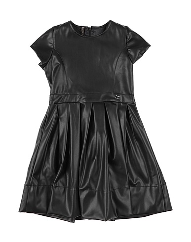 MANILA GRACE Vestito Nero 100% Poliuretano, Poliestere