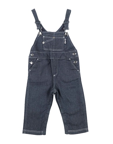 DOLCE&GABBANA Strampelanzug für Babys Blau 87% Baumwolle, 11% Polyester, 2% Elastan, Viskose