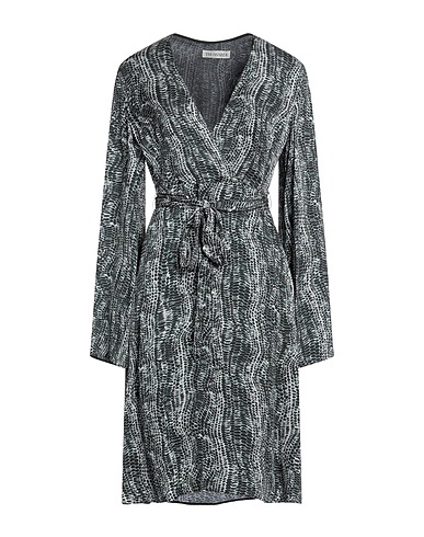 TRUSSARDI Midi dress Dark green 100% Viscose