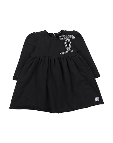 NANÁN Vestido para bebé  Black 95% Cotton, 5% Elastane