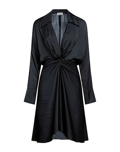 ZADIG&VOLTAIRE Midi dress Black 56% Polyester, 44% Recycled polyester