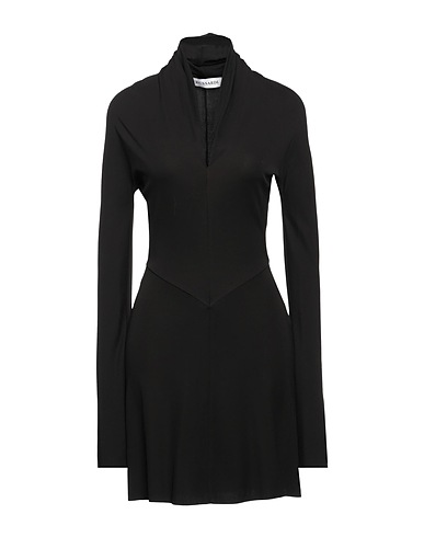 TRUSSARDI Short dress Black 96% Viscose, 4% Elastane