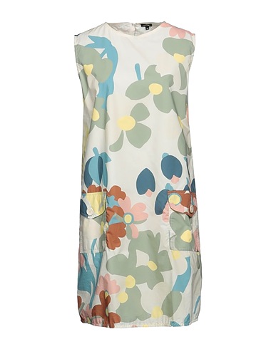 ASPESI Short dress Cream 100% Cotton