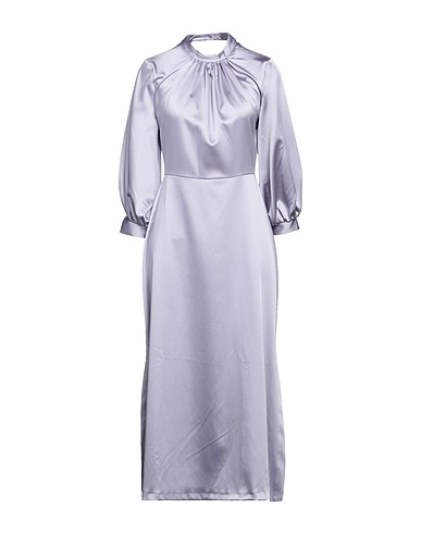 CLOSET Midi dress Lilac 96% Polyester, 4% Elastane