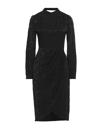 CLOSET Midi dress Black 100% Viscose