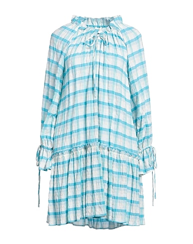 BOHELLE Short dress 50% Cotton, 48% Viscose, 1% Polyamide, 1% Elastane