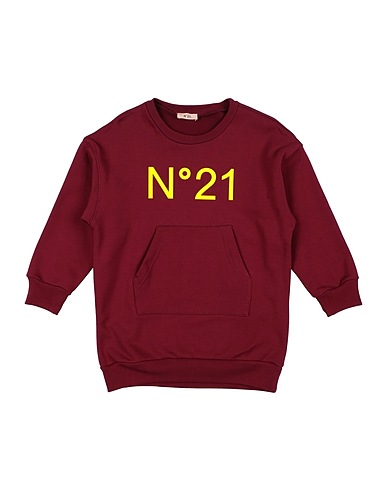 N°21 Sweatshirt Burgundy 100% Cotton