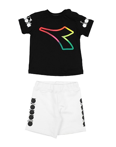 DIADORA Baby co-ord  Black 100% Cotton