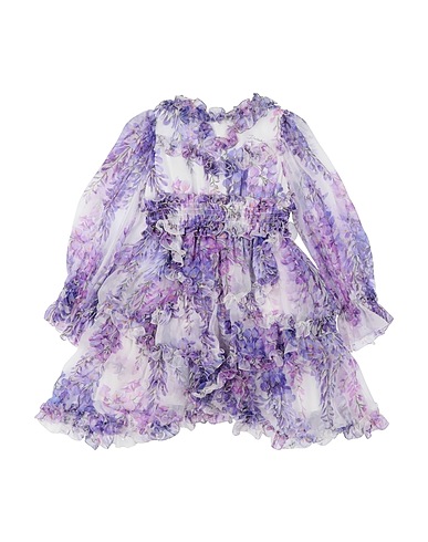 DOLCE&GABBANA Dress Purple 100% Silk