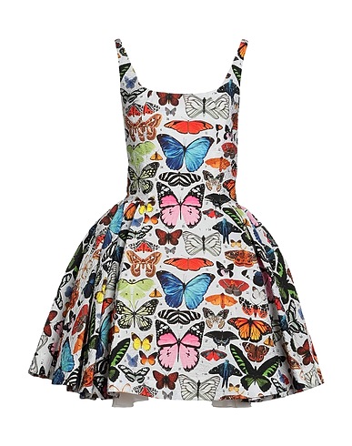 MARY KATRANTZOU Short dress White 75% Polyester, 25% Polyamide