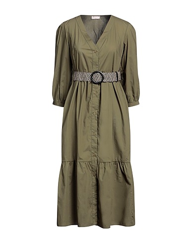 LIU •JO Military green 100% Cotton