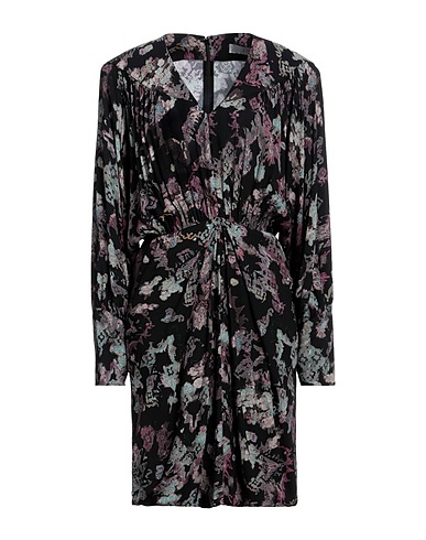 IRO Kurzes Kleid Schwarz 100% Viskose