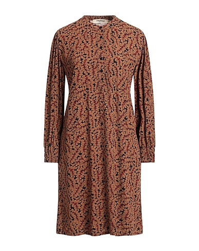 NICE THINGS by PALOMA S. Short dress Camel 100% Viscose