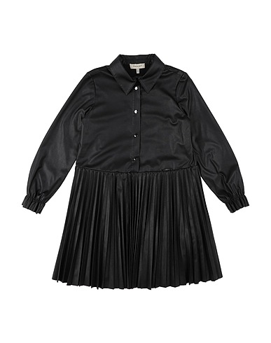 TWINSET Κομψό φόρεμα Μαύρο 100% Πολυεστέρας