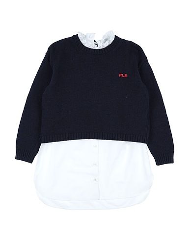 PHILOSOPHY di LORENZO SERAFINI Dress Midnight blue 47% Wool, 30% Viscose, 15% Polyamide, 8% Cashmere, Cotton