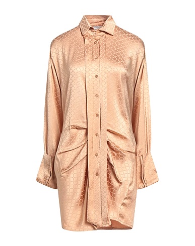 MVP WARDROBE Vestito chemisier Cipria 97% Viscosa, 3% Elastan
