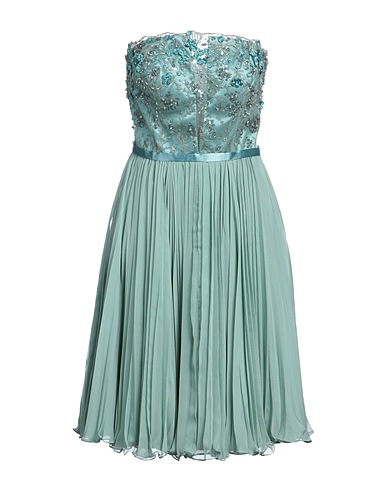 VIVIEN LUXURY Midi dress Sky blue 100% Polyester