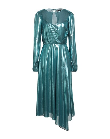 PATRIZIA PEPE SERA Vestito midi Verde petrolio 100% Poliestere