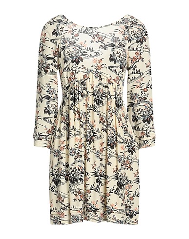 BA&SH Short dress Ivory 100% Viscose