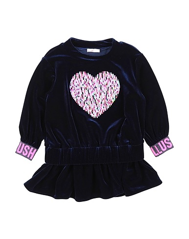BILLIEBLUSH Dress Midnight blue 94% Polyester, 6% Elastane, Polyethylene