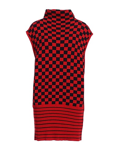 JEJIA Sleeveless sweater Red 47% Virgin Wool, 30% Viscose, 15% Polyamide, 8% Cashmere