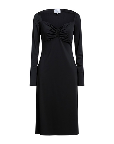 LIYA Midi dress Black 91% PES - Polyethersulfone, 9% Elastane