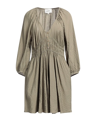 BA&SH Shirt dress Military green 84% Viscose, 16% Polyamide