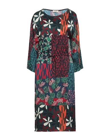 SIYU Midi dress Dark green 95% Viscose, 5% Elastane