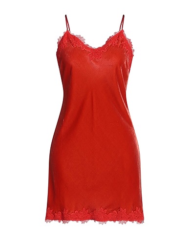 VIVIS Sottoveste Rosso pomodoro 82% Viscosa, 18% Seta