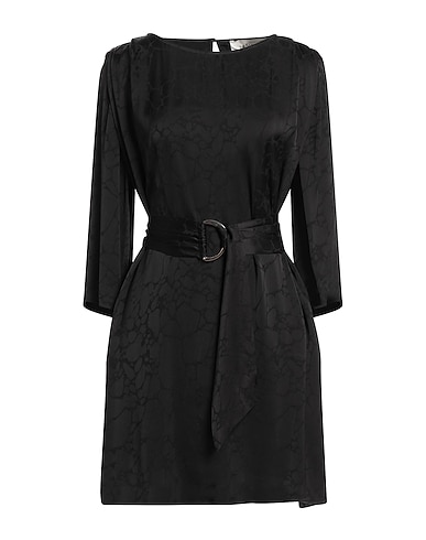 BA&SH Short dress Black 100% Viscose
