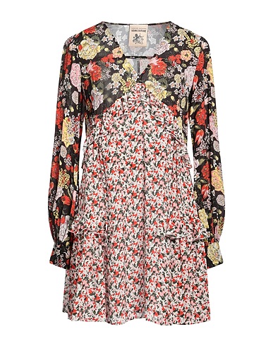 SEMICOUTURE Short dress Black 100% Viscose