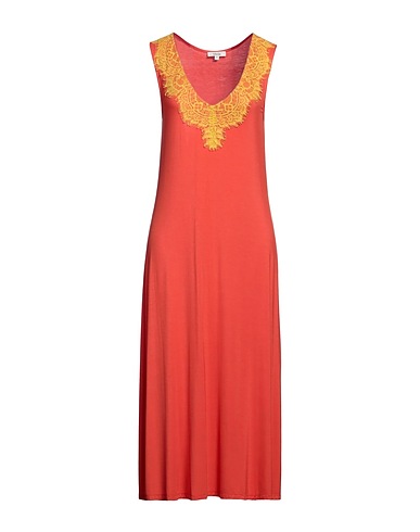 VIVIS Pyjama Tomatenrot 95% Viskose, 5% Elastan