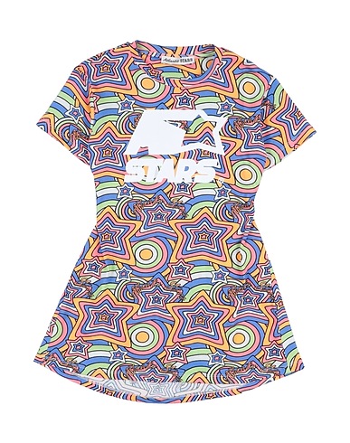 ATLANTIC STARS Dress Orange 100% Cotton