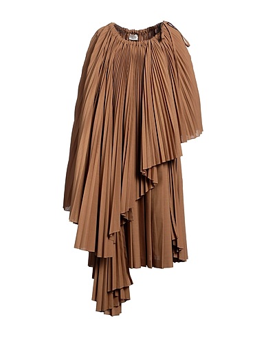 QUIRA Midi dress Camel 55% Polyester, 45% Virgin Wool