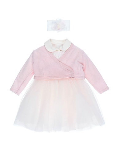 ALESSANDRO MARTINEZ Robe bébé 70% Polyester, 30% Polyamide