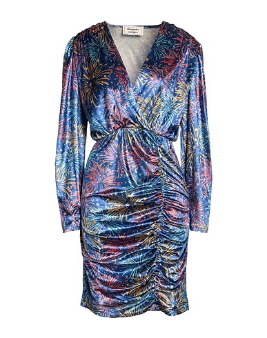 ALESSANDRO ENRIQUEZ Short dress Blue 100% Polyester