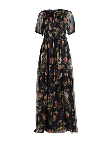 ERDEM Long dress Midnight blue 100% Silk
