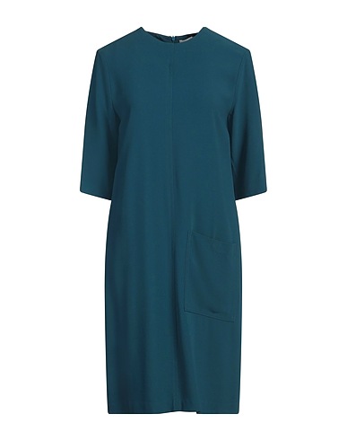 LIVIANA CONTI Vestito midi Verde petrolio 53% Viscosa, 47% Acetato