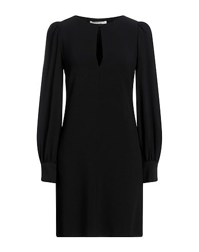 LIVIANA CONTI Sheath dress Black 53% Viscose, 47% Acetate