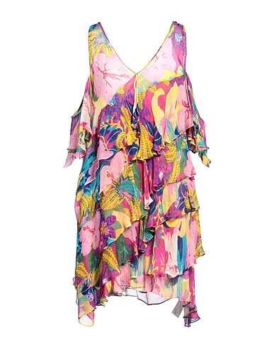 MSGM Short dress Fuchsia 100% Viscose